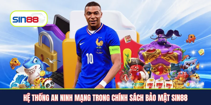Hệ thống an ninh mạng trong chính sách bảo mật Sin88