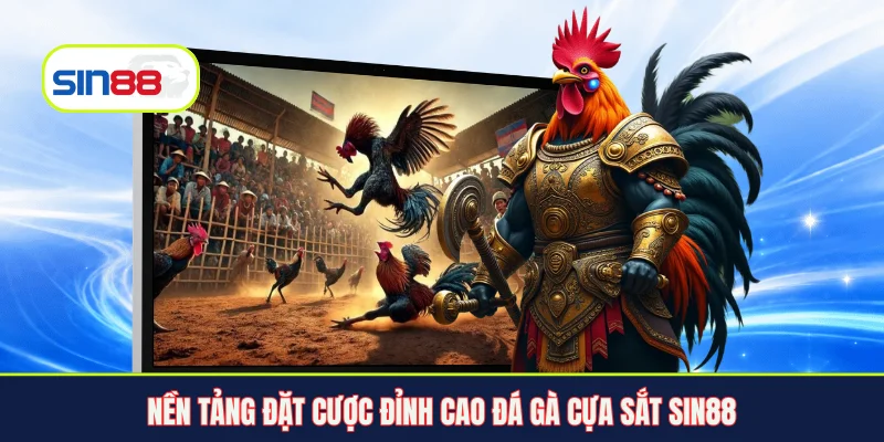 Nền tảng đặt cược đỉnh cao Đá gà cựa sắt Sin88