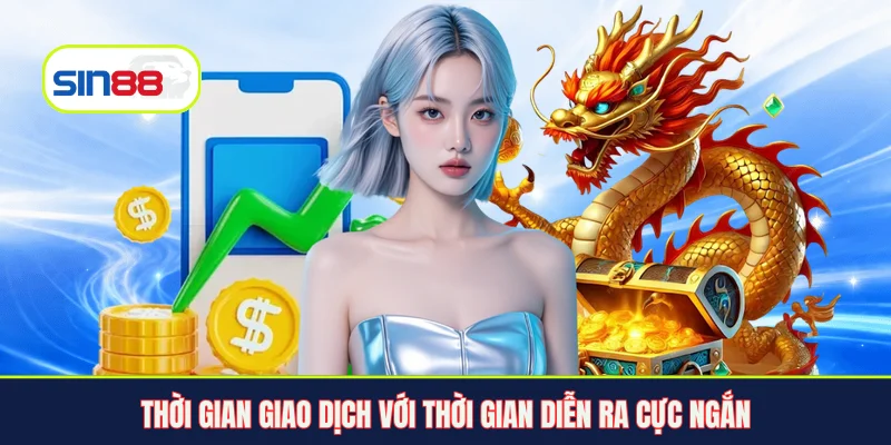 Thời gian giao dịch với thời gian diễn ra cực ngắn